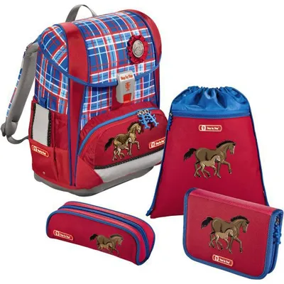 Produktbild von Step by Step Light 2 Horse Family Schulranzen Set 4tlg.