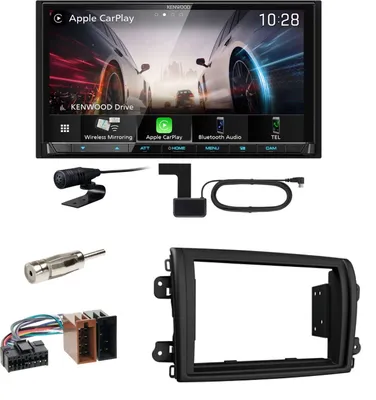 Produktbild von Kenwood DMX8021DABS Android Auto CarPlay Einbauset für Fiat Ducato ab 2022