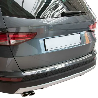 Produktbild von Ladekantenschutz Edelstahl matt für SEAT ATECA | ab BJ 2016- | mit Abkantung