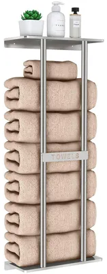 Immagine prodotto di Portasciugamani da parete, porta asciugamani per il bagno, 76 cm