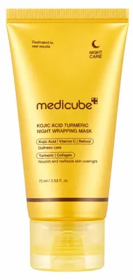 Produktbild von Medicube - Nachtwickelmaske mit Kojisä ure und Kurkuma 2.0, 75 ml