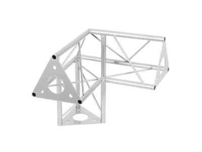 Produktbild von DECOTRUSS SAL-32 Ecke 3-Weg /\ links sil