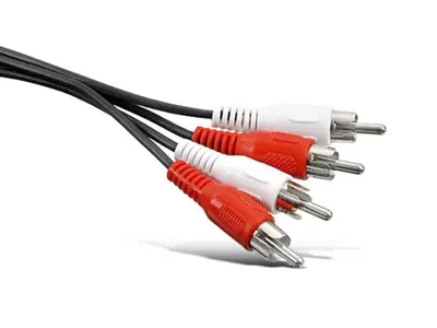 Obrázek produktu pro S/CONN 2 x 2 RCA, 10 m, 2 x RCA, Samec, 2 x RCA, Samec, 10 m, Černá, Červená, Bílá
