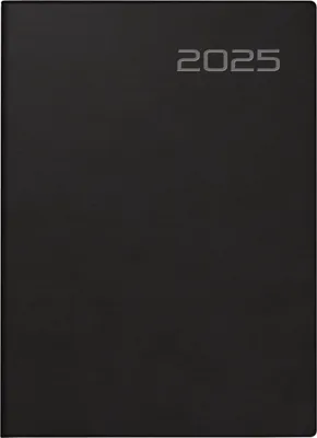 Produktbild von rido/idé 7018503905 Taschenkalender Modell Technik S (2025)| 2 Seiten = 1 Woche| A6| 144 Seiten| Balacron-Einband| schwarz