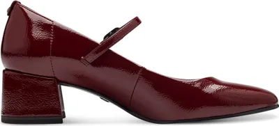 Produktbild von Tamaris Damen Pumps moderne Riemchenpumps Blockabsatz 1-22312-43, Größe:41 EU, Farbe:Rot