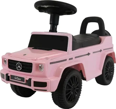 Produktbild von Bandits & Angels Kinderauto Mercedes-Benz G350D, pink, ab 1 Jahr für Mädchen – fördert die motorischen Fähigkeiten – 24 cm – pinkes Kinderauto
