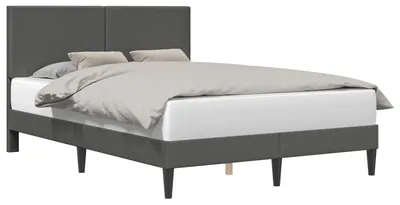 Immagine prodotto di Struttura del letto Grigio Scuro 140 x 190 cm Tessuto in Cords