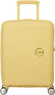 Produktbild von American Tourister Soundbox Spinner 55 / 20 TSA EXP Trolley Pastel Yellow hellgelb