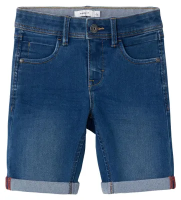 Image de NAME IT Slim Fit Short en jean Court pantalon denim 5 poches Taille :