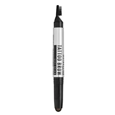 Obrázek produktu pro Maybelline Tattoo Brow Lift Stick 05 Black Brown tužka na obočí 2v1 4 g