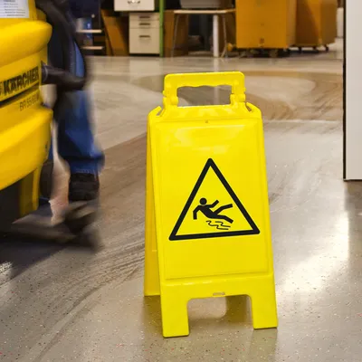 Produktbild von MORION Warnaufsteller, klappbar