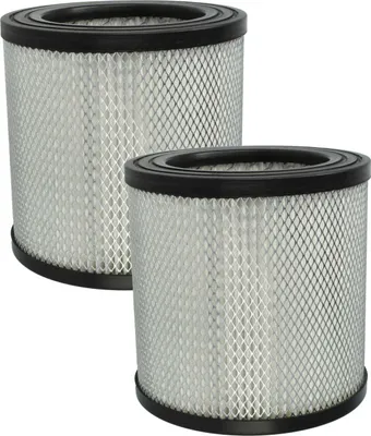 Produktbild von vhbw 2 Faltenfilter kompatibel mit Kraft NTS 1400-30 Staubsauger - Patronenfilter Schwarz Silber Weiß