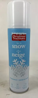 Produktbild von Deko Schneespray 150ml mit 8 Fensterschablonen