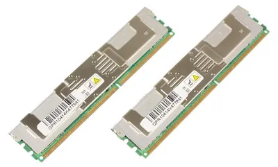 Produktbild von CoreParts MMH8782/16GB, 16 GB, 2 x 8 GB, DDR2, 667 MHz, Grün