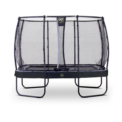 Produktbild von EXIT Elegant Premium Trampolin 214x366cm, mit Sicherheitsnetz, Schwarz