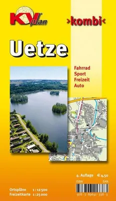 Produktbild von Uetze, KVplan, Radkarte/Freizeitkarte/Stadtplan, 1:25.000 / 1:12.500