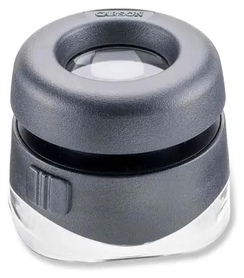 Produktbild von Carson VersalLoupe, Akku, CR2032, 58 mm, 58 mm, 43 mm, 45 g