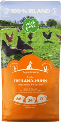 Produktbild von Irish Pure - Trockenfutter Puppy - Irisches Freiland-Huhn - 12 kg