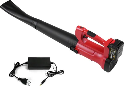Obrázok produktu pre 150 MPH 21V elektrický fúkač lístia, 6-rýchlostný, akumulátorový fúkač lístia na odpratávanie snehu, 1 batéria