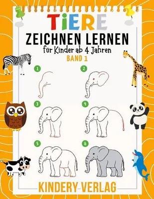 Image de Tiere Zeichnen Lernen für Kinder ab 4 Jahren
