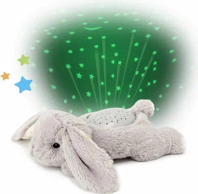Image de Peluche Baby Projector - Benny Rabbit - Sleeping Friend - Cloud B® Dream Buddies™