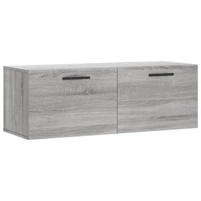 Obrázek produktu pro vidaXL Nástěnná skříňka Grey Sonoma 100x36,5x35 cm výrobek ze dřeva
