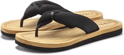 Produktbild von Elbsand Badezehentrenner Sandale,Badelatsche,Flip Flop,Mule, Pantolette,Badeschuhe,Sommerschuhe schwarz Größe 40