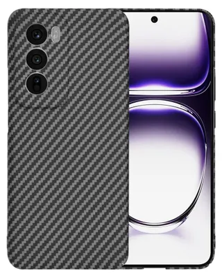 Produktbild von Techsuit Carbonite FiberShell Back Cover Hülle für Oppo Reno12 - Schwarz