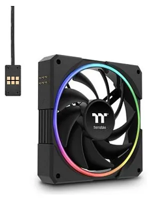 Immagine prodotto di Thermaltake TS120 EX RGB Fan Black 3Pack