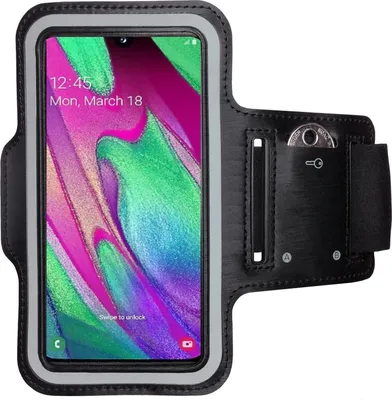 Immagine prodotto di Fascia da braccio sportiva per Samsung Galaxy A40 Armabnd custodia per cellulare fitness manica braccio borsa