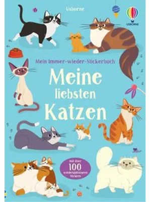 Image de Mein Immer-wieder-Stickerbuch: Meine liebsten Katzen