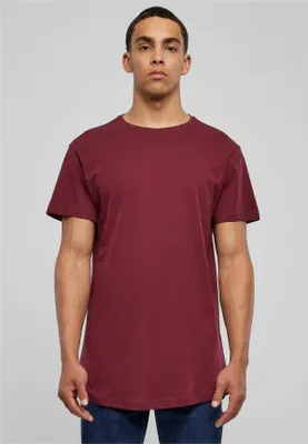 Zdjęcie produktu dla Urban Classics TB638 | Długa koszulka męska - Kolor: Portowy - Rozmiar: 2XL
