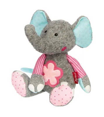 Zdjęcie produktu dla Sigikid słonik patchwork sweety 31 cm różowy