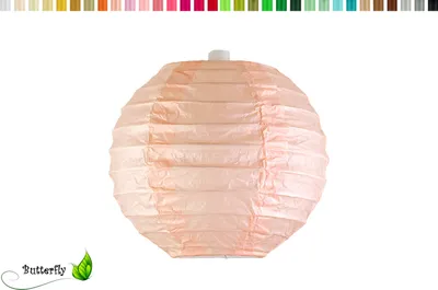 Produktbild von 1 Lampion 10cm, Farbauswahl:apricot 714