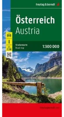 Immagine prodotto di Austria, carta stradale 1:300.000, freytag & berndt