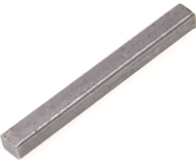 A metal key is shown on a white background.
