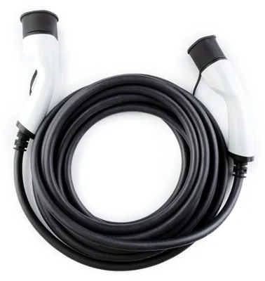 Zdjęcie produktu dla Charging cable Elvix 5008 T2-T2 22KW 10M White/Black