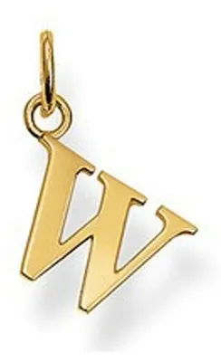 Produktbild von Thomas Sabo Silber Anhänger "W" PE610-413-12