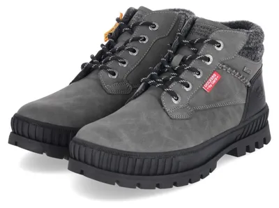 Productafbeelding van Dockers, herenlaarzen, grijs, textiel en synthetisch materiaal, maat: 41