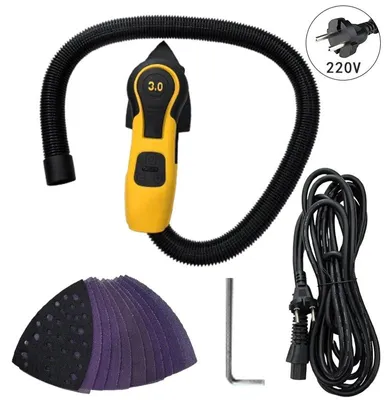 Obrázok produktu pre Excentrický brúska – leštička do auta – Elektrická excentrická brúska 220V – motor 350W – brúsny kotúč 150 mm – regulácia otáčok – oscilačná funkcia, vhodná pre autá, drevo a suchú výstavbu