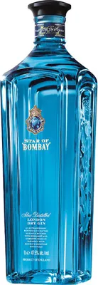 Produktbild von Bombay Star Of Bombay London Dry Gin 47.5% Vol. 0.7L