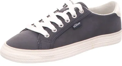 Produktbild von s.Oliver Damen-Sneaker-Schnürhalbschuh Blau, Farbe:blau, EU Größe:36