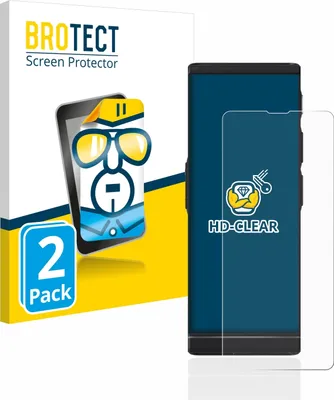Produktbild von 2x Für Vasco Translator V4 Schutzfolie BROTECT Displayschutz Display Schutz Folie Klar Transparent