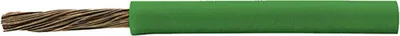 Productafbeelding van HELU KABEL, conform NEN-norm, 1x1mm², AWG18, groen (GN), enkeldraad, groen, AD 3,1mm, verpakkingseenheid: 100,0 meter, nominale spanning Uo/U: 450V/750V, conform [normering]