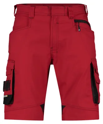 Imagen del producto de Pantalones cortos de trabajo Dassy modelo Cosmic, referencia 250067, modelo PESCO63, talla 53, color rojo/