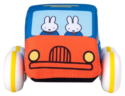 Image de Voiture en tissu Miffy - 11 cm