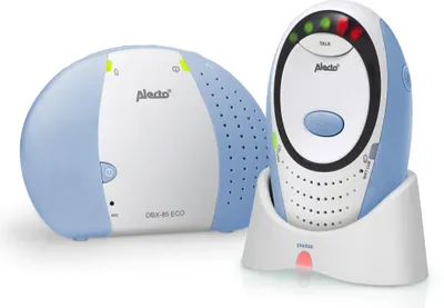 Image de Alecto DBX-85 ECO - Babyphone DECT avec mode Full ECO, blanc/bleu