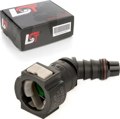 Produktbild von Schnellverschluss Kraftstoffleitung Schlauchkupplung gewinkelt 9,49 * 9,49 mm