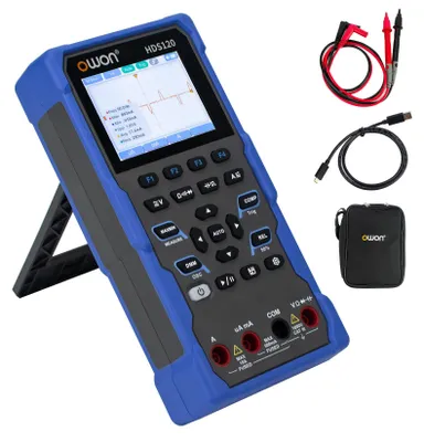 Hand-Oszilloskop Multimeter 2-in-1, 1 MHz, 20.000 Counts, 2,8" IPS