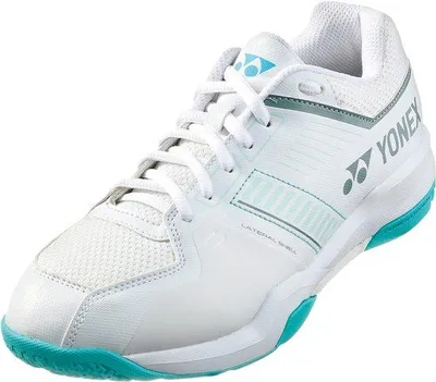 Productafbeelding van YONEX PC Strider Flow dames badminton schoenen, wit/mint, maat 36